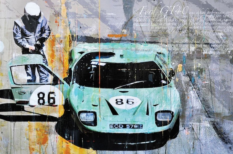 فورد GT40 اثر مارکوس‌هاوب